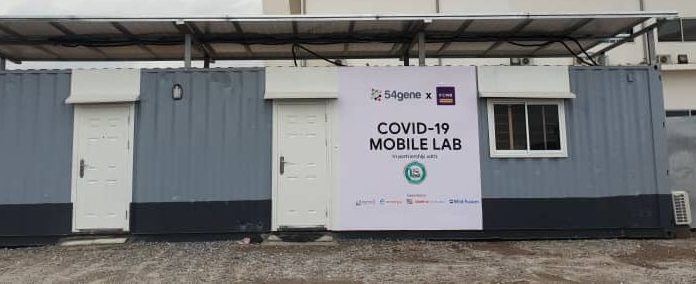 54Gene New Mobile COVID-19 Test Laboratory. A way to reach underserved communities.