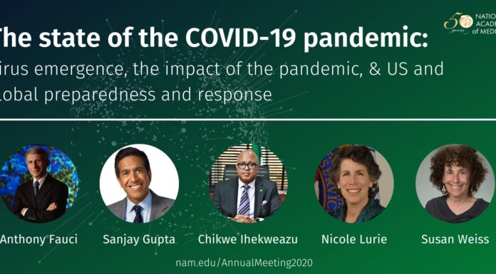 National Academy of Medicine: The State of COVID-19 Pandemic and Climate Change.